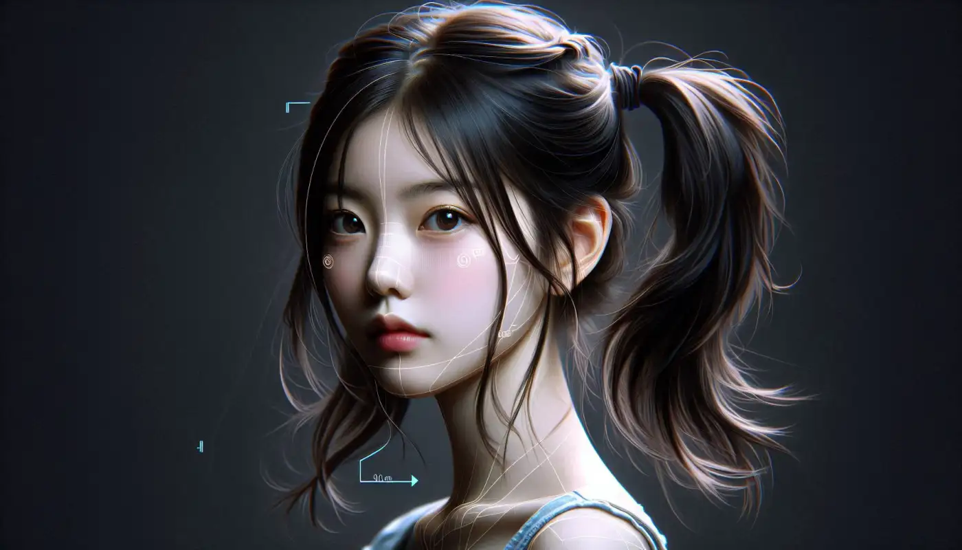 뤼튼-이미지-생성-방법을-알아보는-여성의-모습