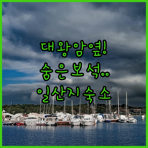 대왕암 공원 옆 숨겨진 보석 같은 울..