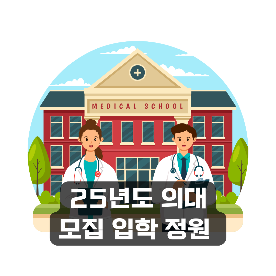 2025년도 의대 모집 입학 정원 (출처 : 매일경제)