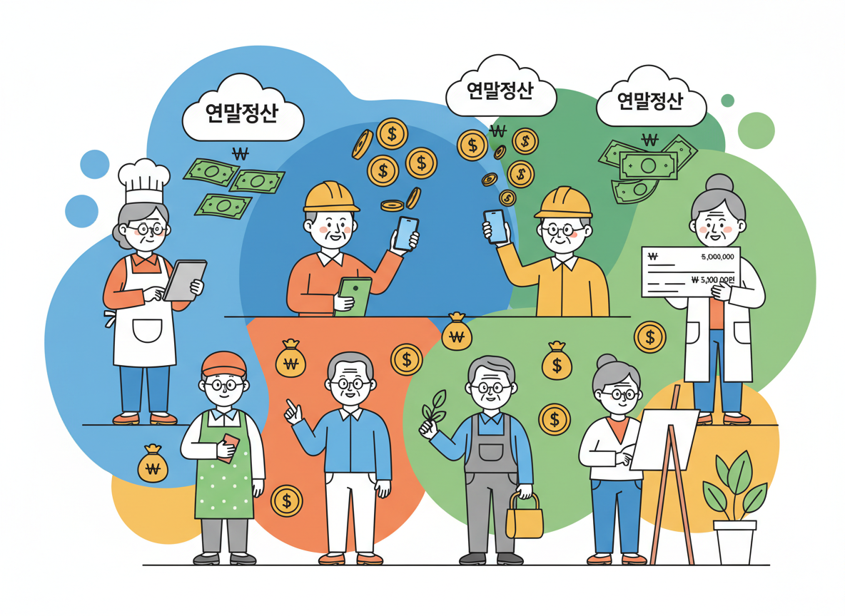 일용직 연말정산