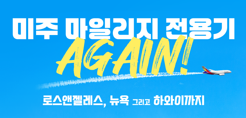 아시아나 마일리지 사용