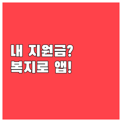 숨은 정부 지원금 찾는 법 복지로 어..