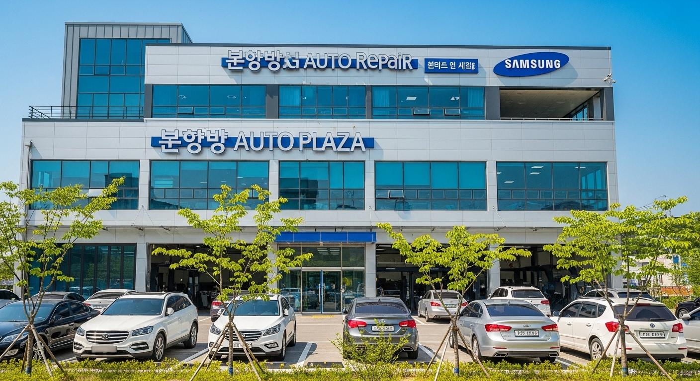 분당오토플라자 삼성자동차전문수리점