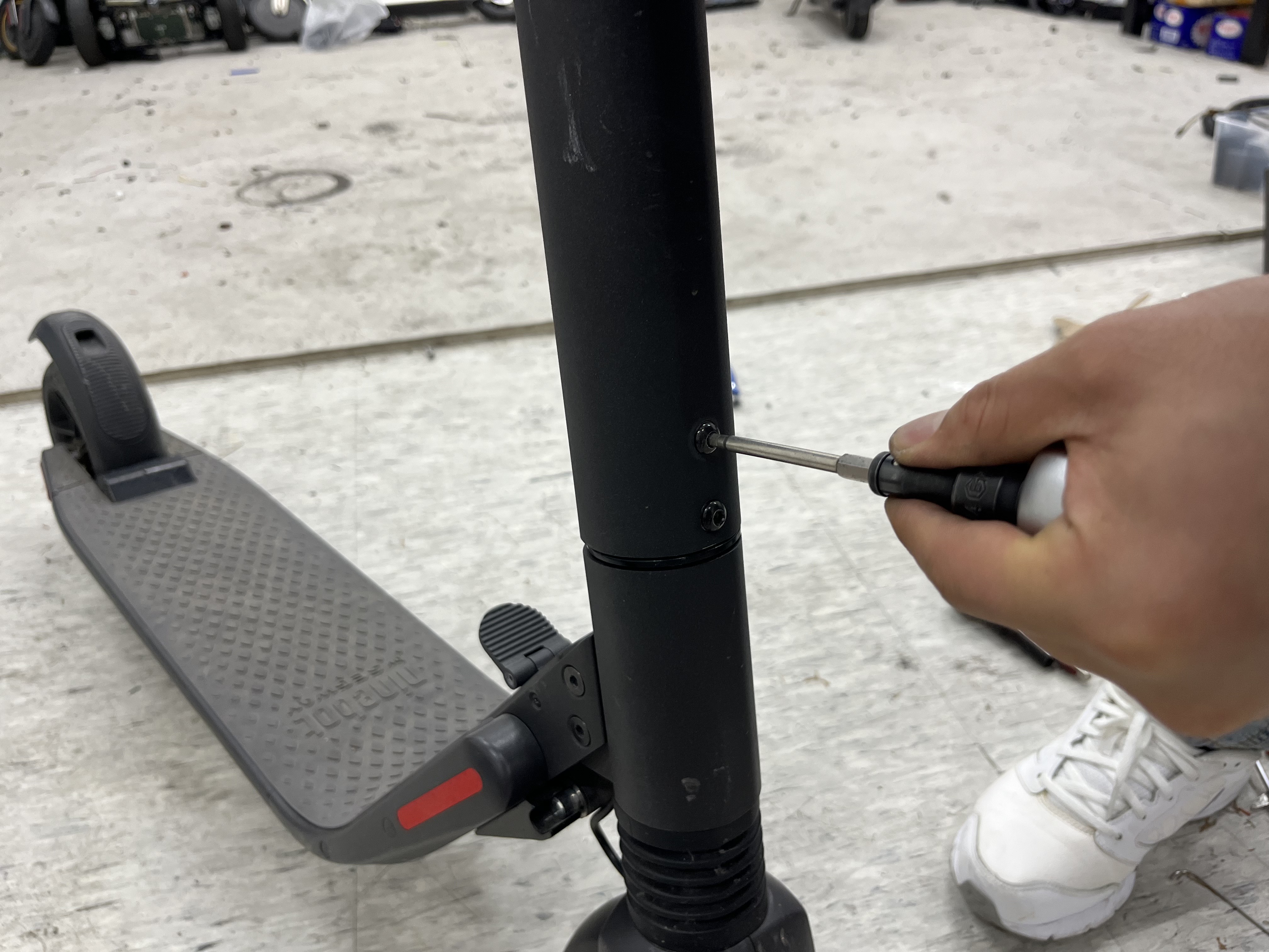 수원 전동킥보드 수리 - 나인봇 세그웨이 ES2 전원 꺼짐, NINEBOT SEGWAY AS 센터 동탄 용인 안양 안산