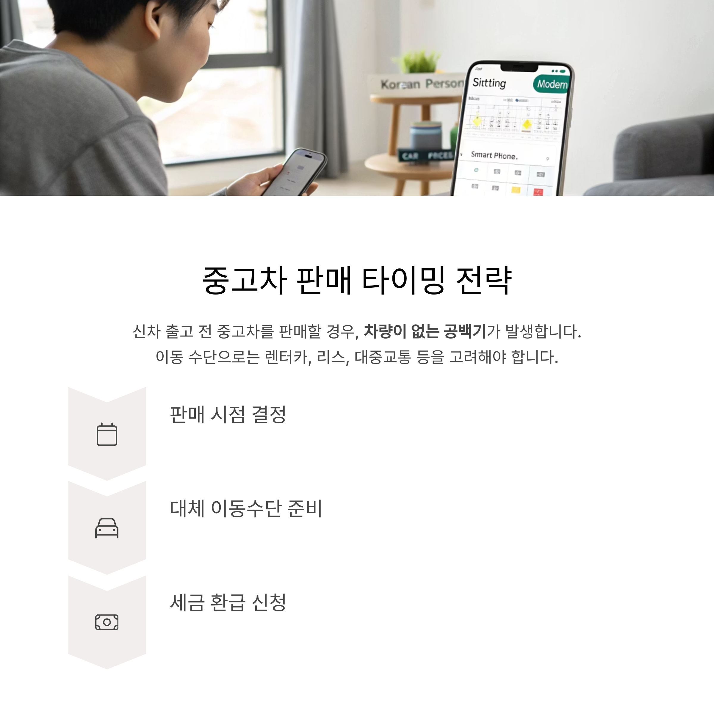 중고차 판매 타이밍