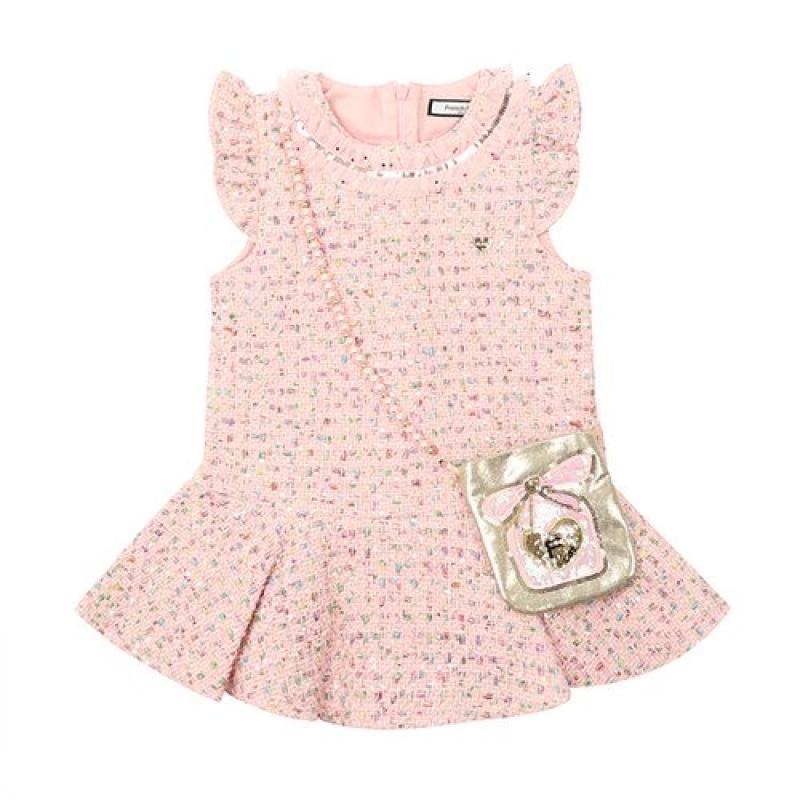 프렌치캣 PK트위드JP SK 여아동가방원피스입학식룩선물 Q41DSO020