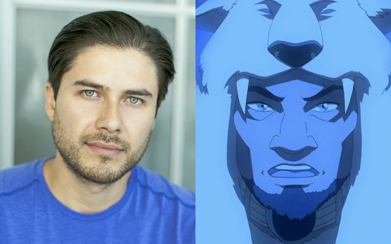 아바타: 아앙의 전설에서 쿠룩 역을 맡은 미그원 페어브라더