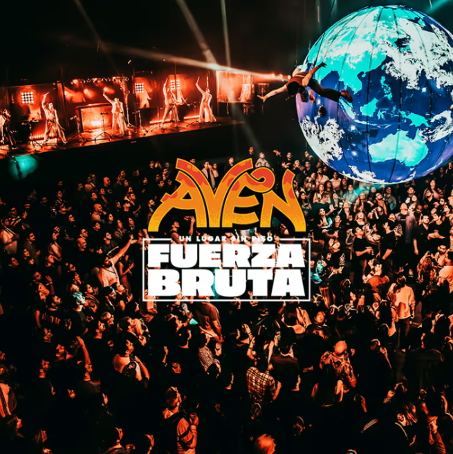 "푸에르자 부르타 아벤 공연 포스터, 서울 몰입형 퍼포먼스 공연, 관객 참여형 이색 공연 추천"