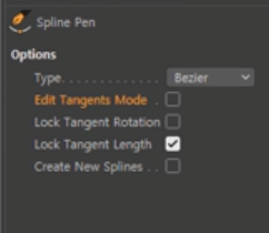 Lock Tangents Rotation 체크