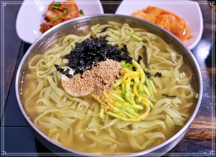울산 신정시장 맛집 칼국수, 들깨칼국수, 콩국수