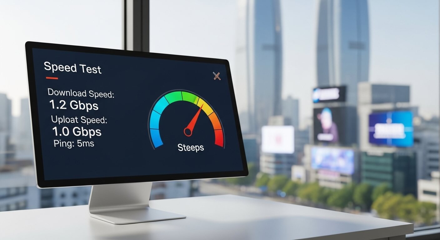 인터넷 속도측정