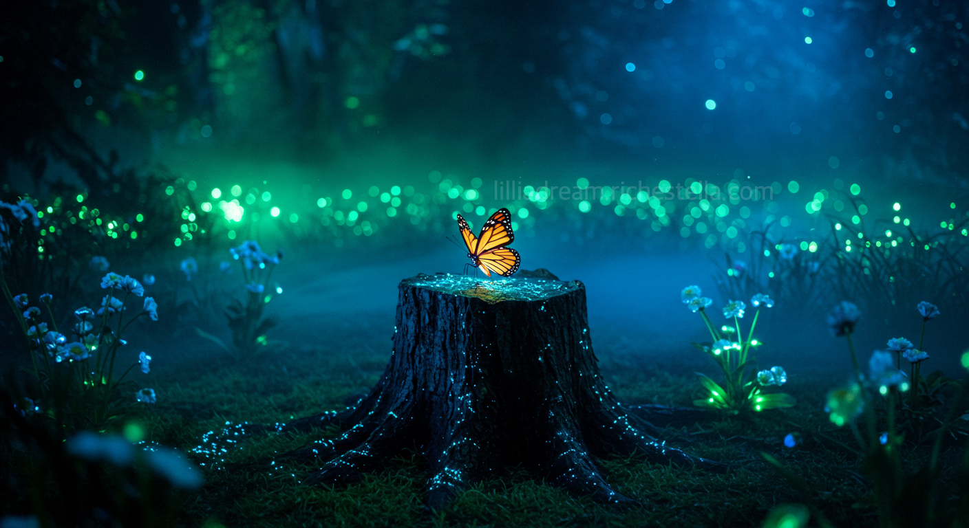 예쁜 나비를 잡는 꿈