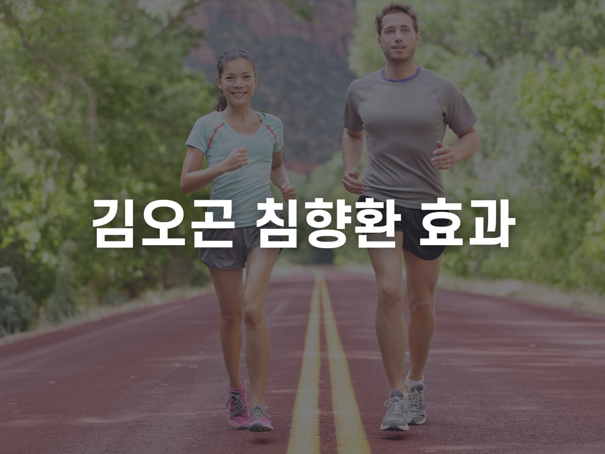 김오곤 침향환 효과