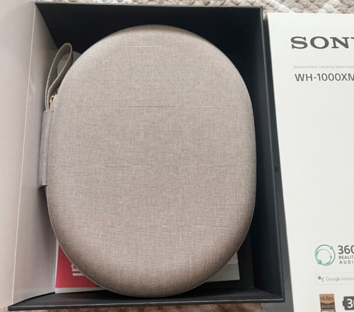 소니 블루투스 헤드폰 사진