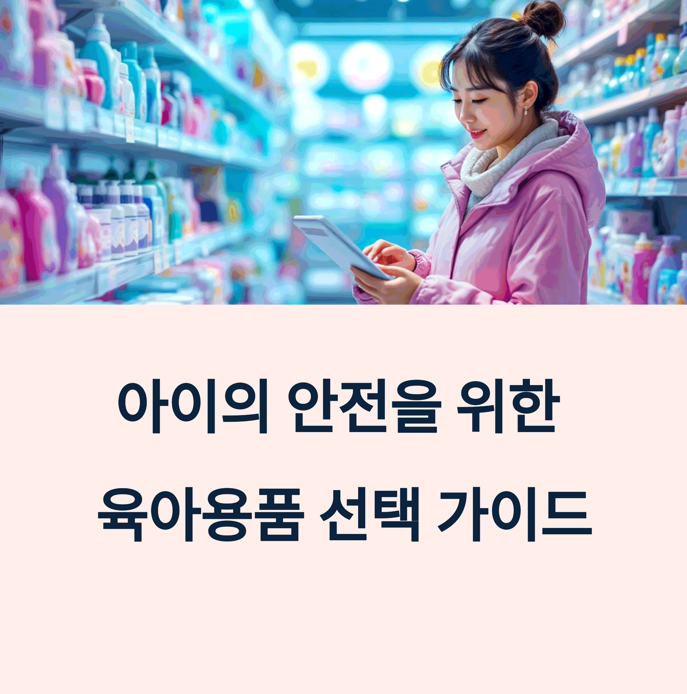안전한 육아용품 고르는 법