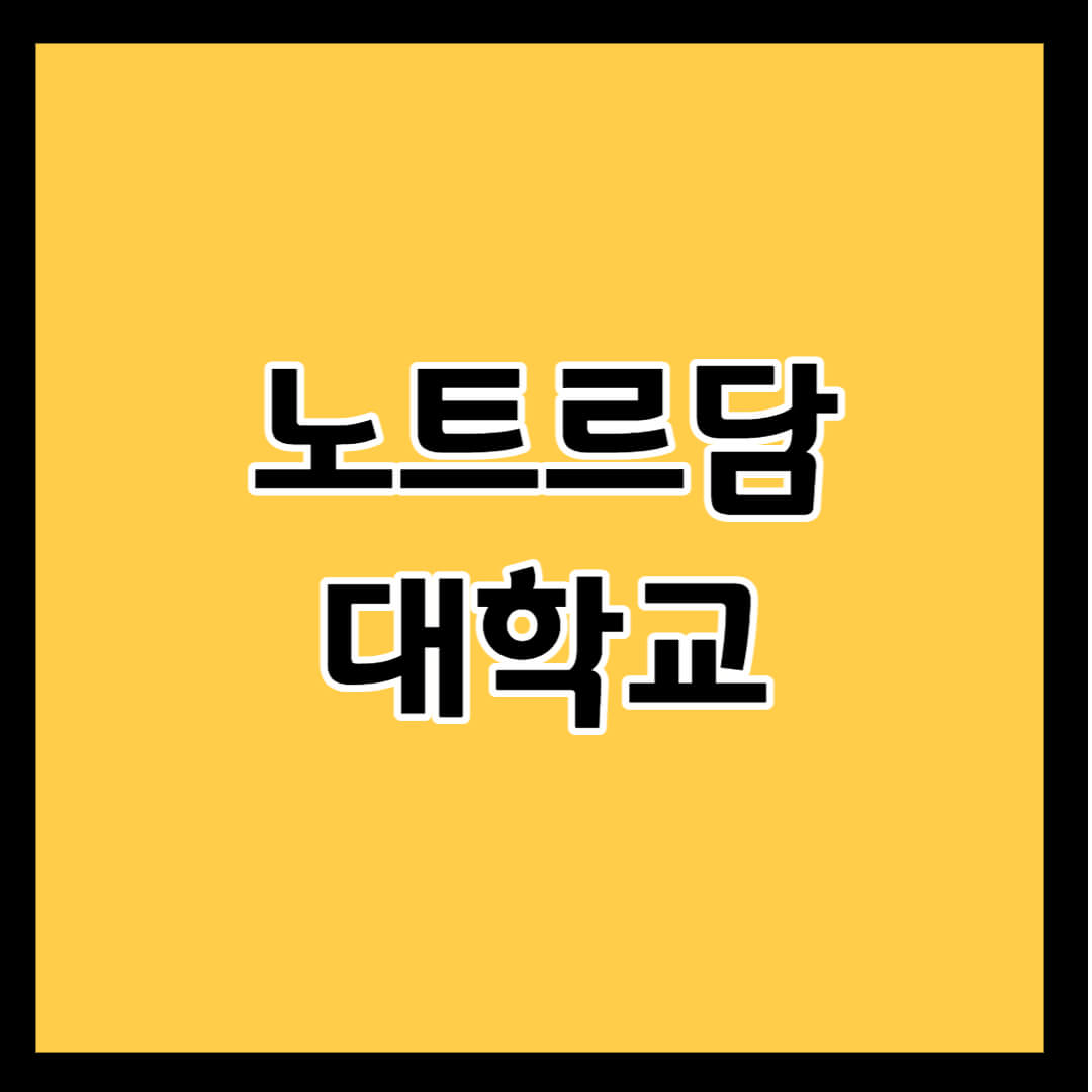 노트르담대학교