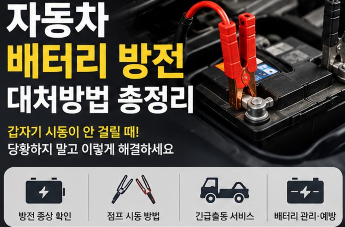 배터리 방전 대처방안