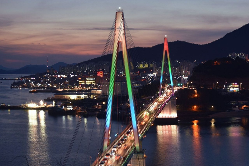 오동도 돌산대교