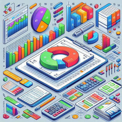 다양한 차트와 그래프가 배치된 화면