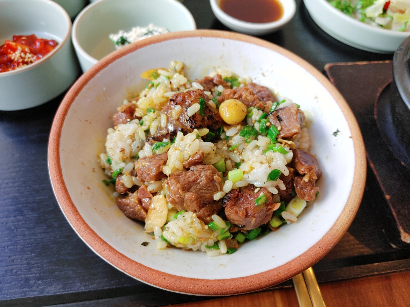 봉리단길 하루담 갈비솥밥 비벼먹기