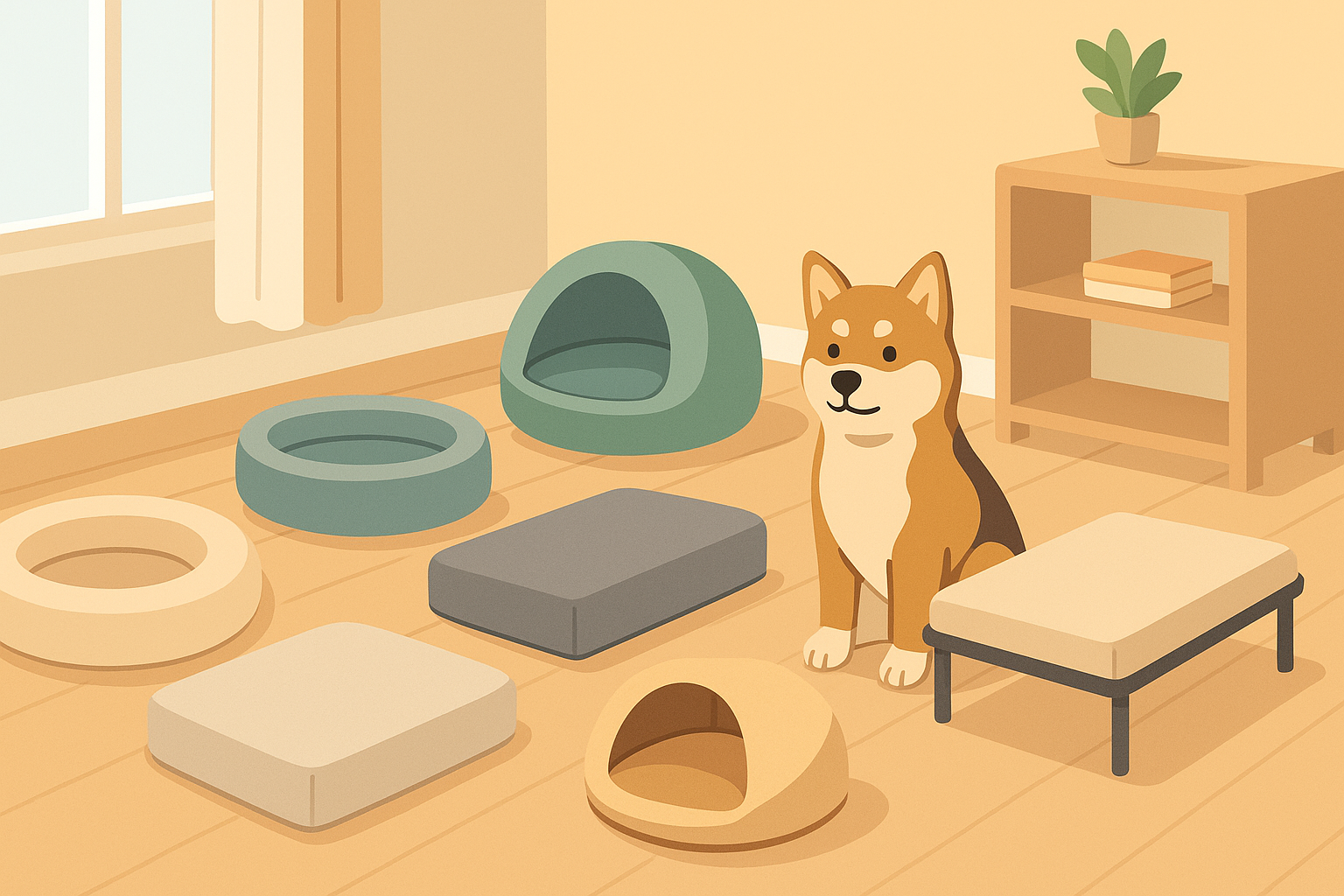 강아지 침대 고르는 팁