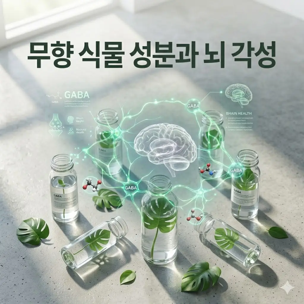 무향 식물 성분이 뇌 각성 수준을 조정하는 방식