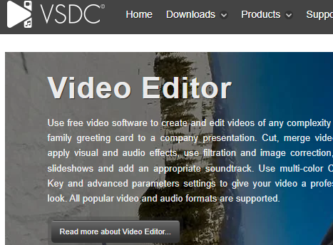 VSDC Free Video Editor
