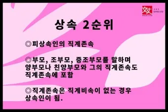 미혼 동생 사망 시 상속 및 상속순위 안내 자료집_16