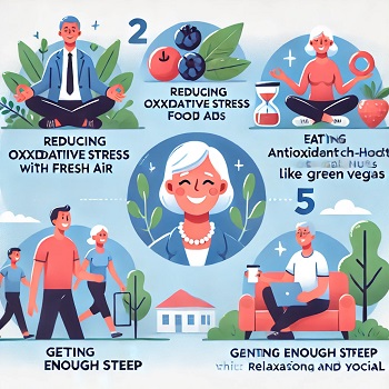 노화 방지! 젊음을 5가지 유지하는 항산화 생활 습관