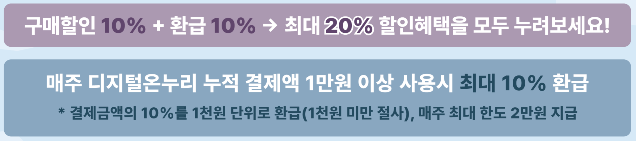 디지털 온누리상품권 환급