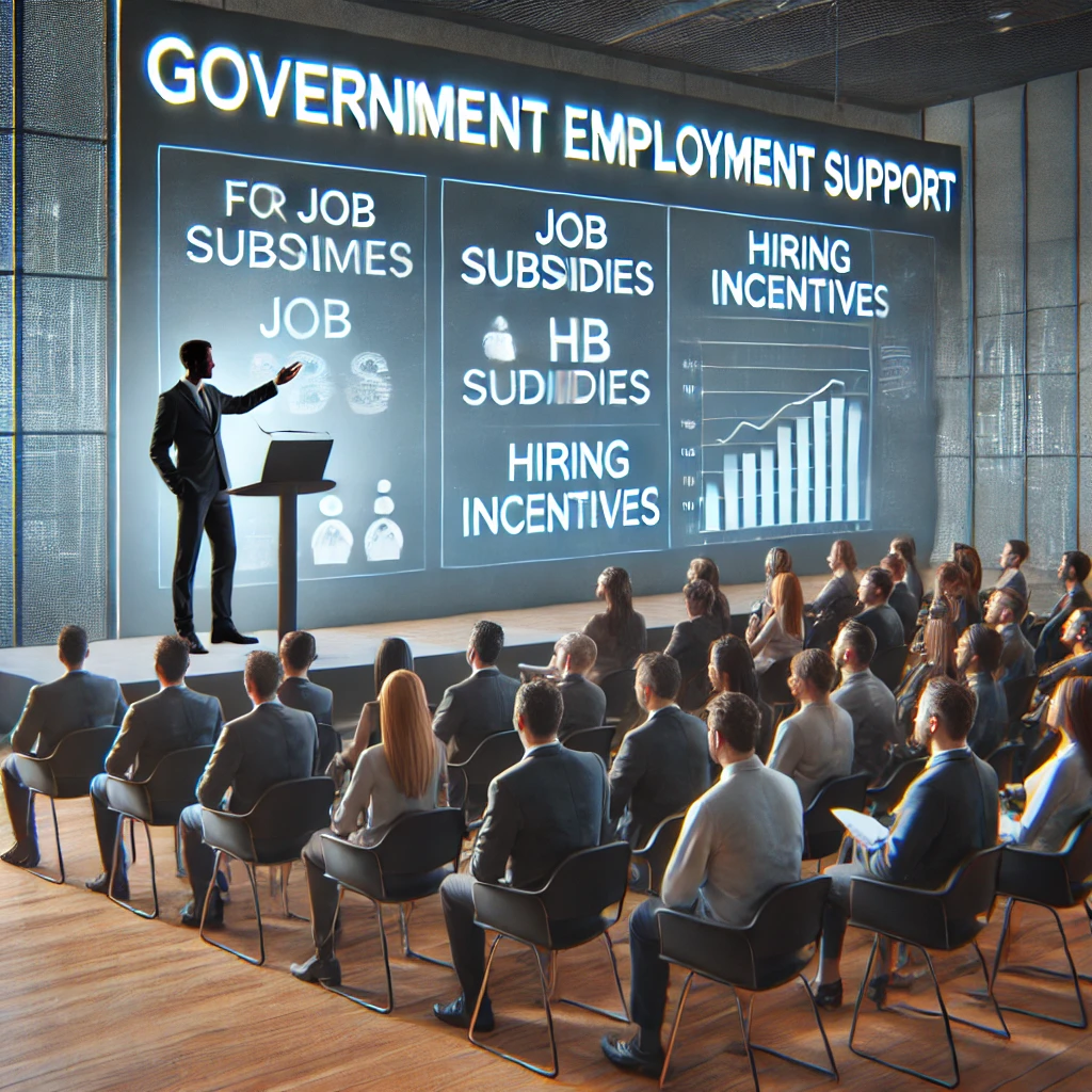 고용촉진장려금과 관련된 사진