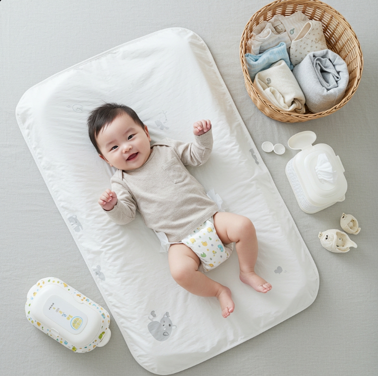 기저귀 갈이 매트가 왜 필요하냐면요!