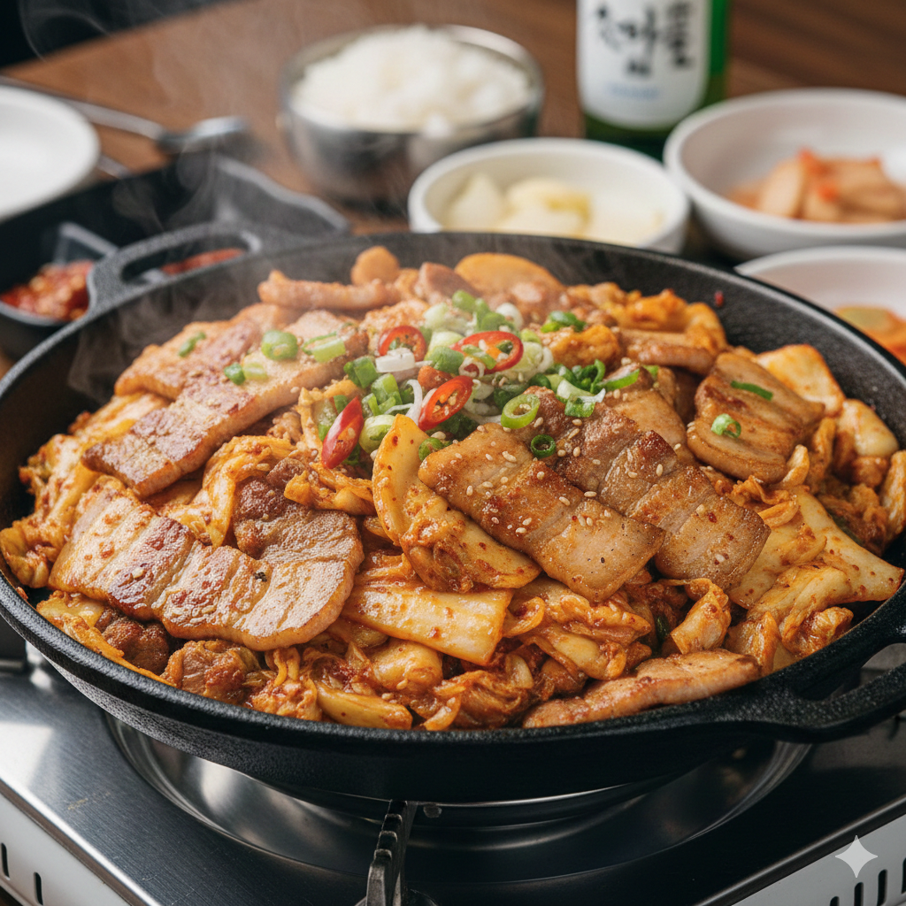 삼겹살 김치볶음
