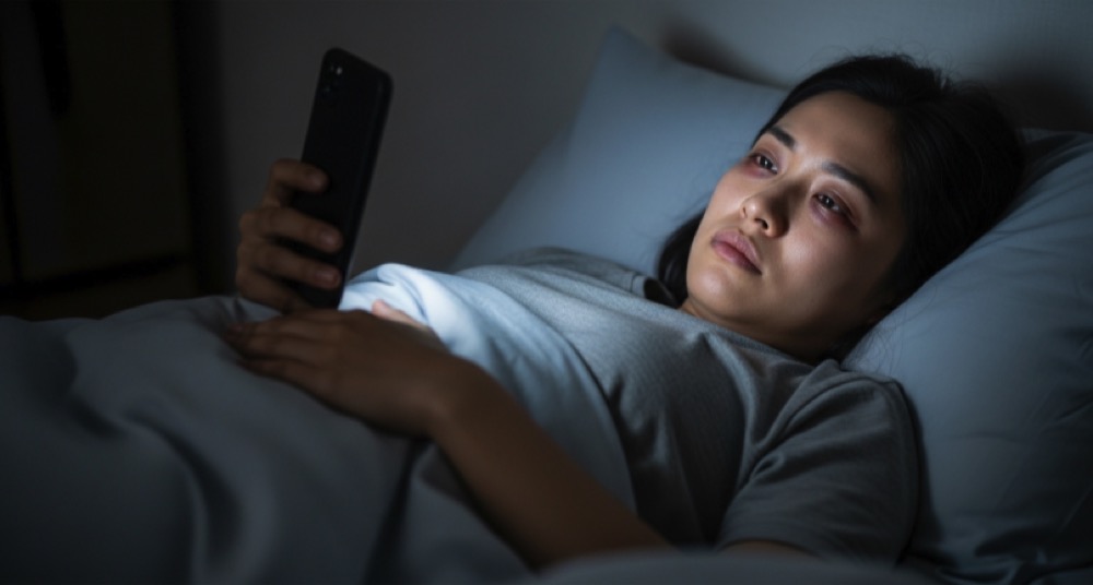 밤에 피곤한 상태