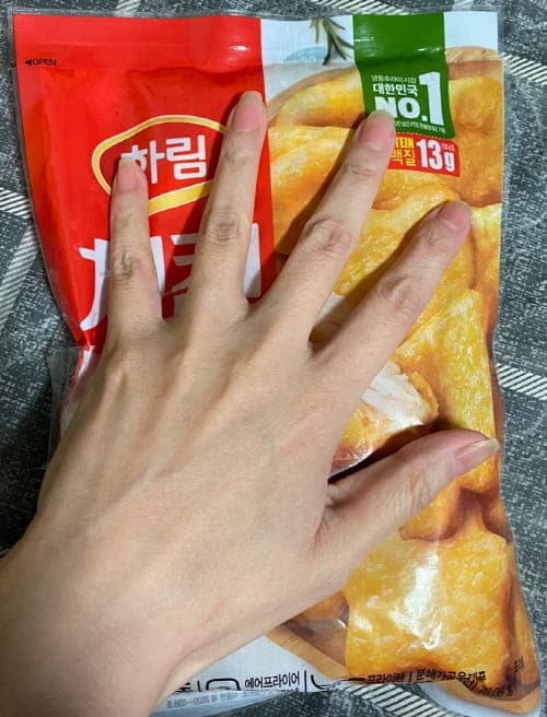치킨너겟크기