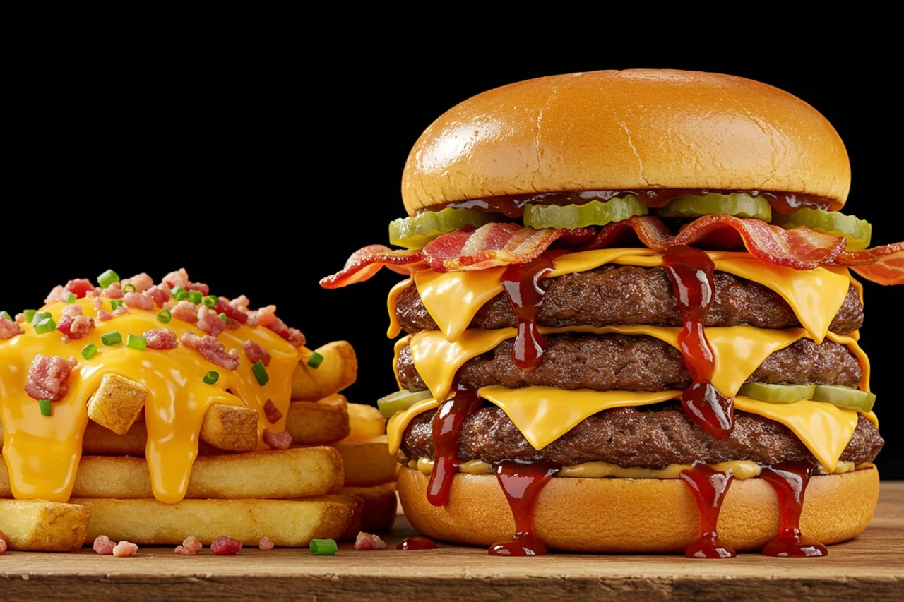 패스트푸드음식사진