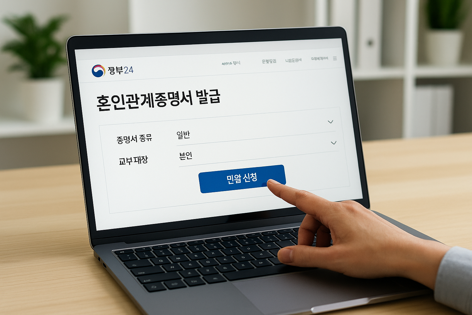 [2025년 최신] 혼인관계증명서 인터넷 발급 방법 &ndash; 정부24로 간편하게!