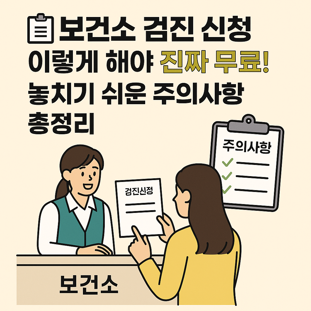 보건소 검진