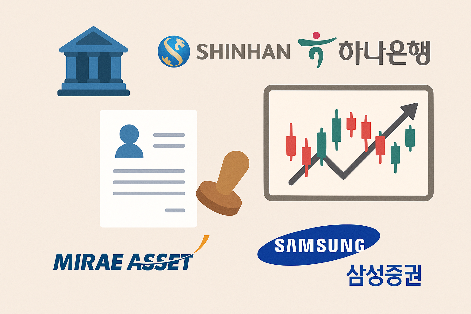 통장,주식 계좌 가이드 관련 사진