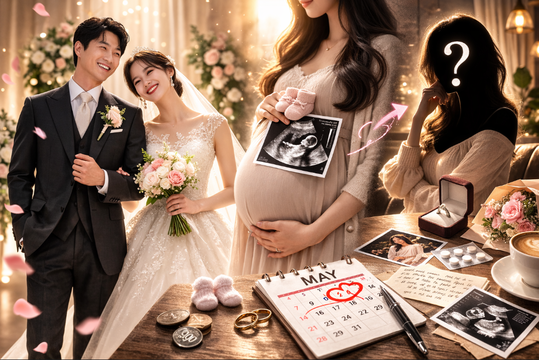 나솔 22기 영식 재혼+5월 출산 겹경사, 아내 반전 정체는?