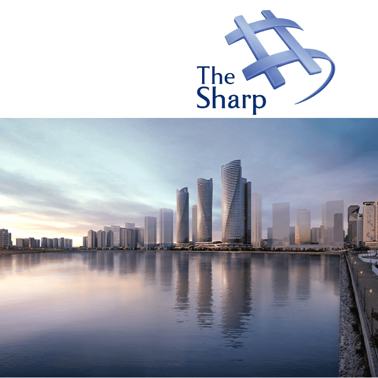 더샵 송도아크베이 조감도 1