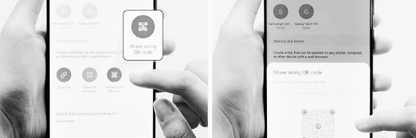 갤럭시 퀵쉐어 사용 방법