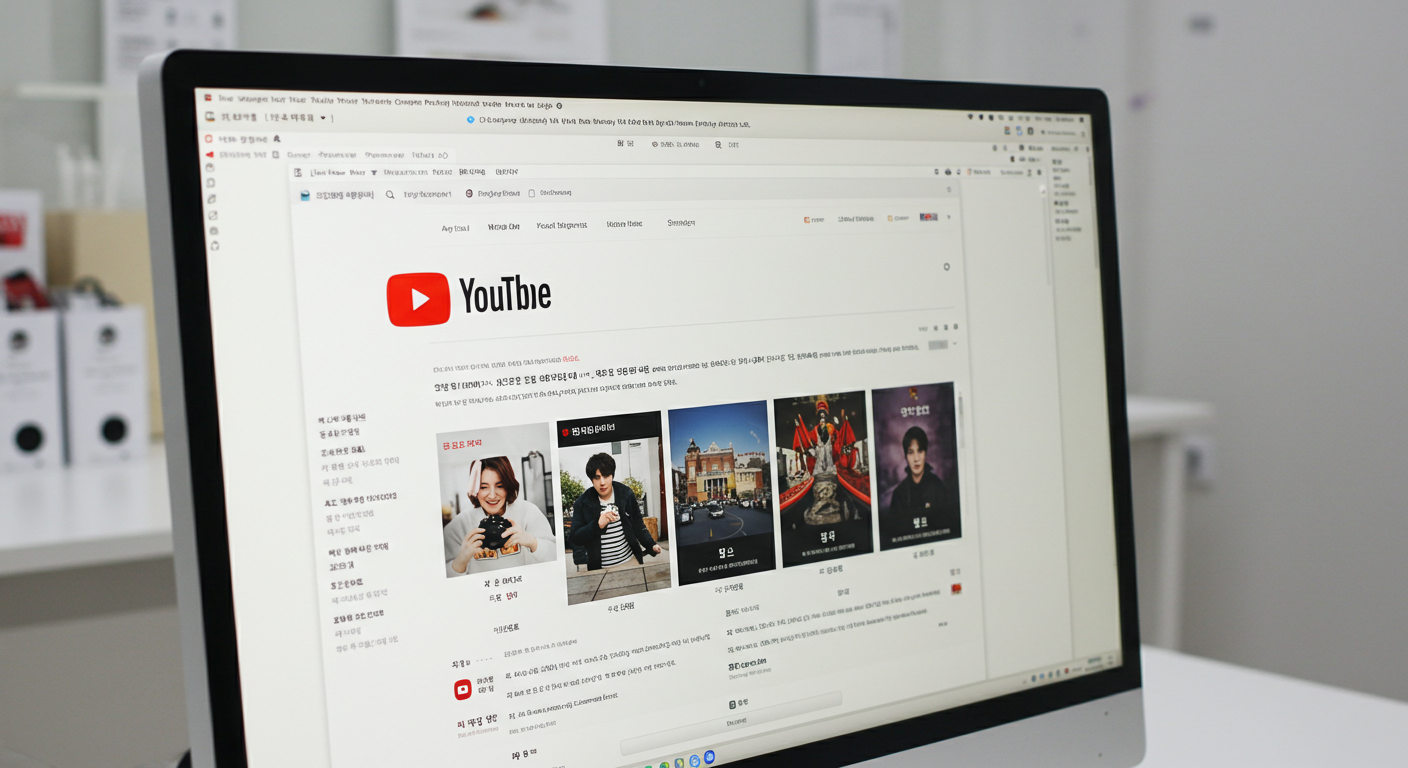 youtube 유튜브 화면확대 유튜브화면세팅