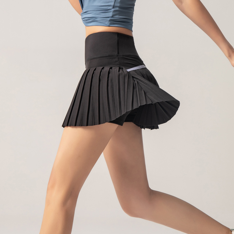 테니스 스커트 운동 반바지 여자반신 스커트비침방지