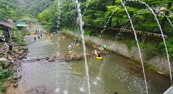 장성 물놀이 하기 좋은 계곡