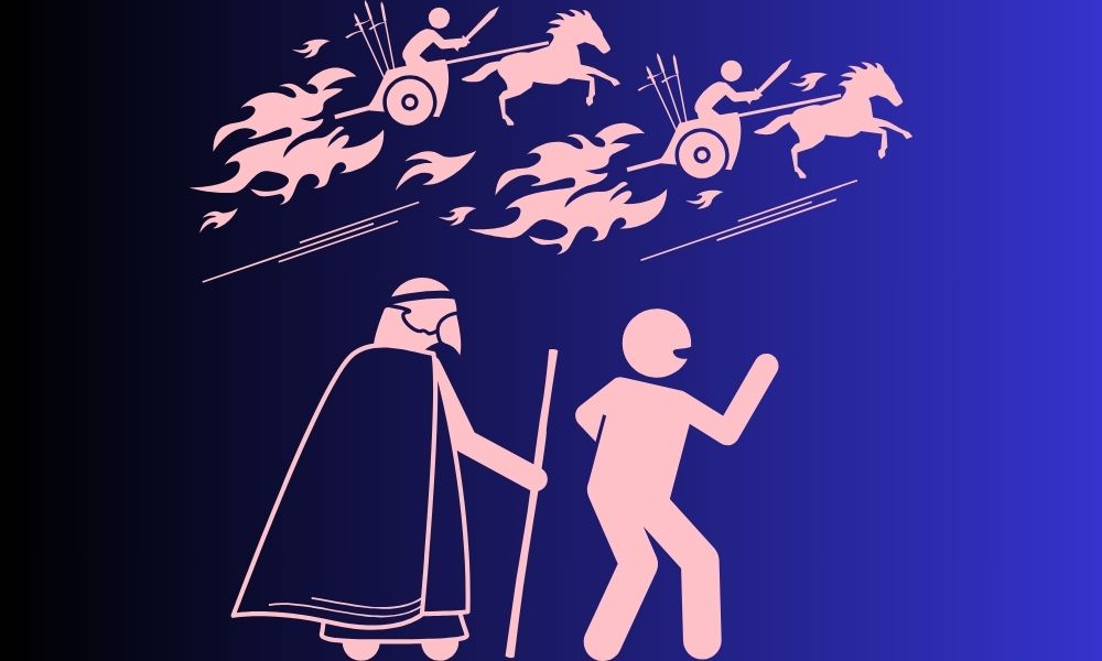 엘리사와 불말과 불병거