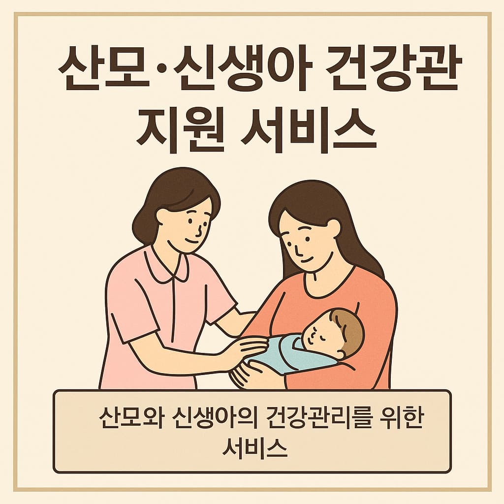 2025년 산모·신생아 건강관리 서비스, 어떻게 신청할까?