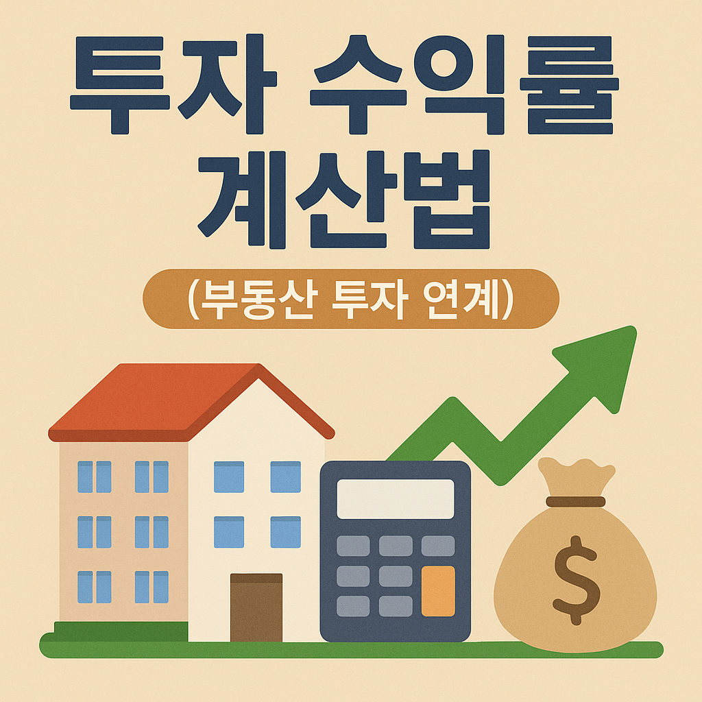 투자 수익률 계산법 이미지