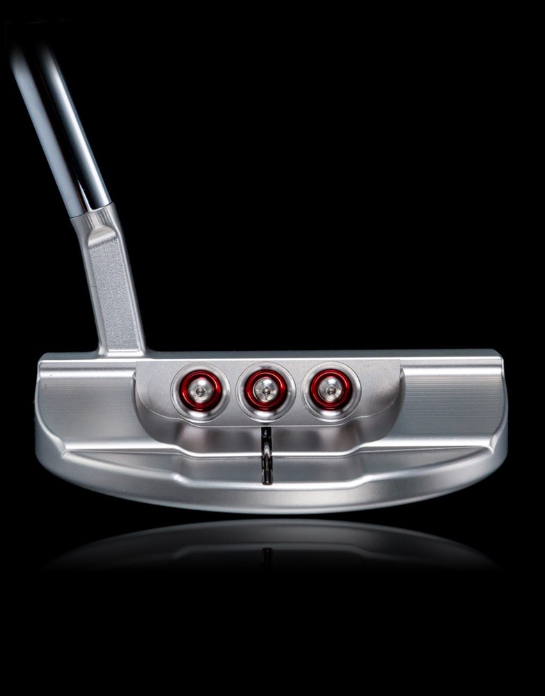 Scotty Cameron F-5.5 Buttonback 퍼터 탑라인 및 뒷면 – 트리플 웨이트 구조