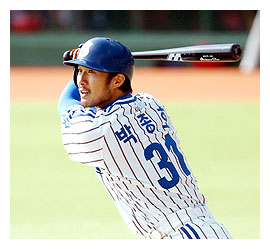 롯데 손호영 29경기 연속 안타 기록